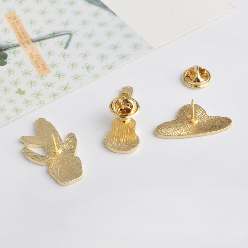 Hot dripping oil brooch - Broochs- Brooch - Broochs -