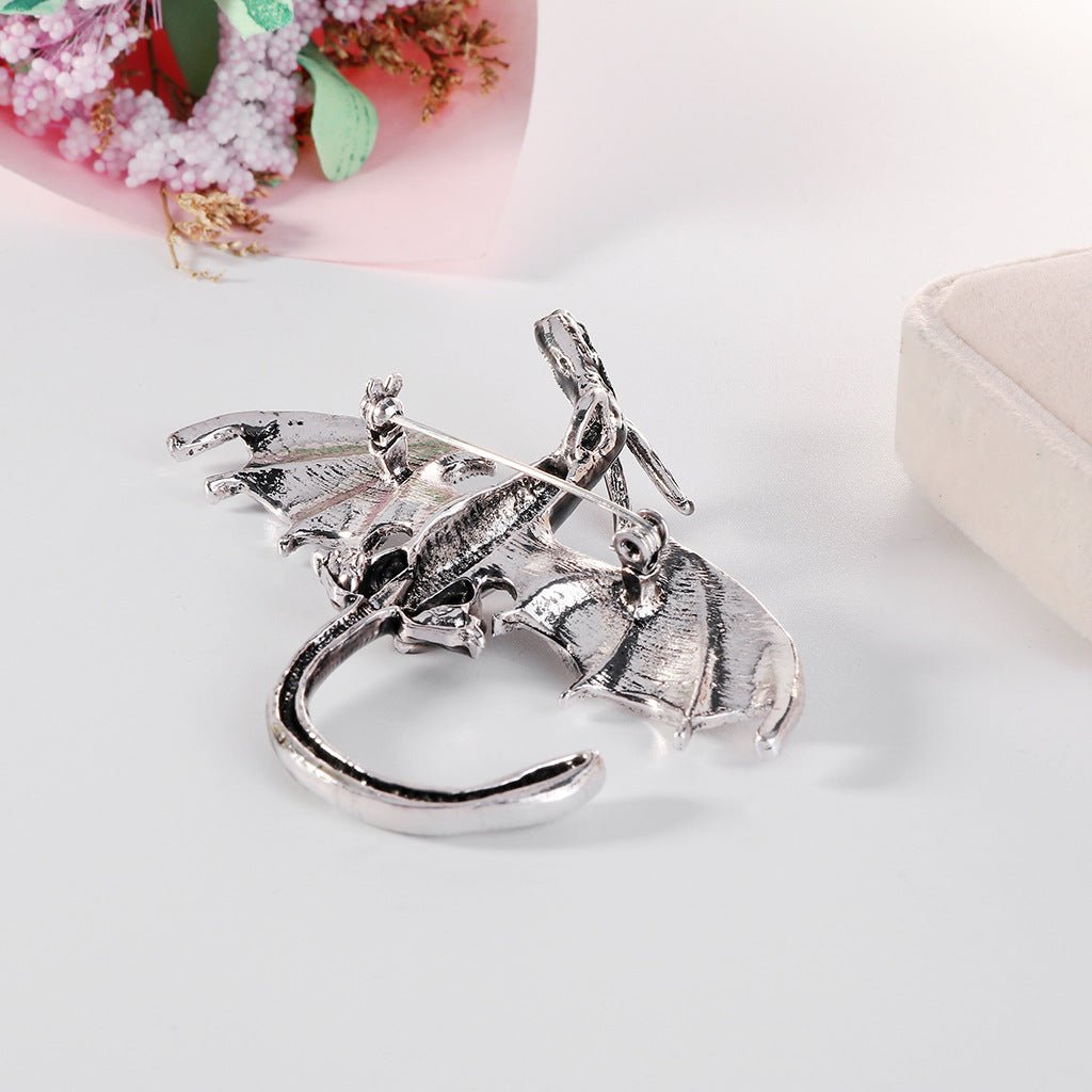Personalized Cartoon Dragon Brooch All-Match Alloy Brooch - Broochs- Brooch - Broochs -