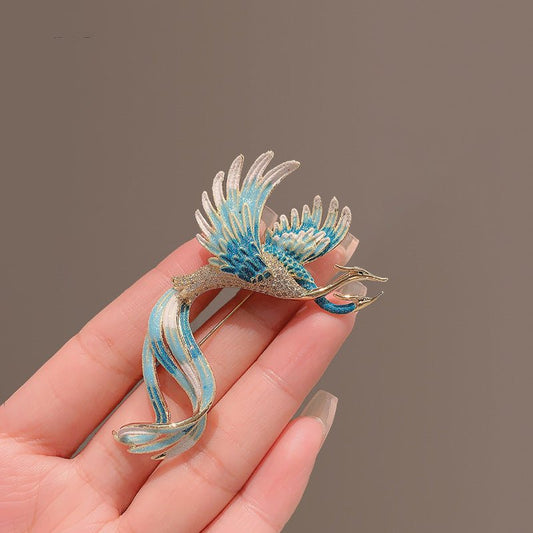 Phoenix Coming And Presenting Brooch High-end Sense Of Luxury - Broochs- Brooch - Broochs -