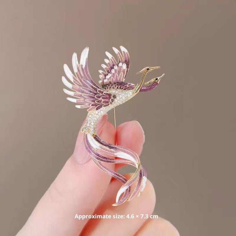 Phoenix Coming And Presenting Brooch High-end Sense Of Luxury - Broochs- Brooch - Broochs -