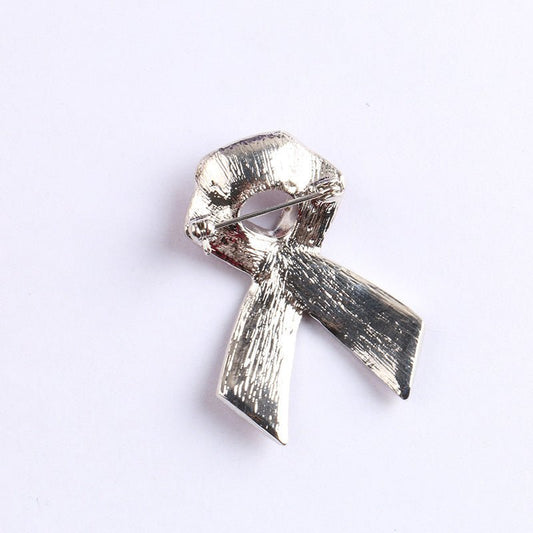 Pink ribbon brooch - Broochs- Brooch - Broochs -