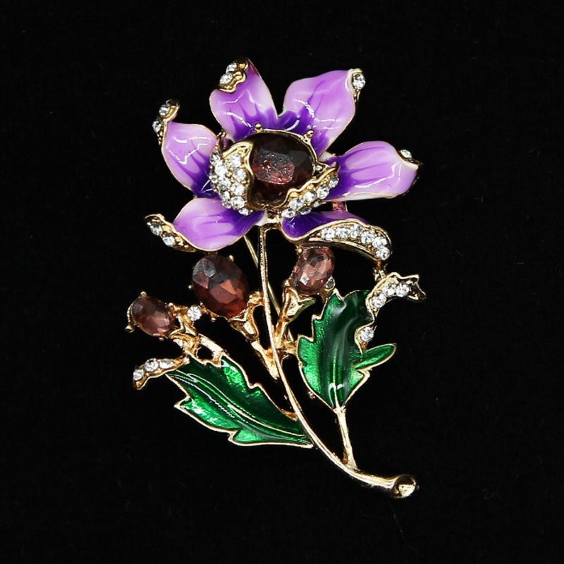 Sun Flower Brooch - Broochs- Brooch - Broochs -