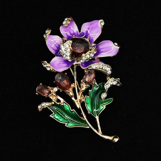 Sun Flower Brooch - Broochs- Brooch - Broochs -