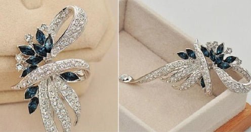 version of female jewelry crystal brooch brooch - Broochs- Brooch - Broochs -