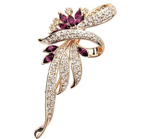version of female jewelry crystal brooch brooch - Broochs- Brooch - Broochs -
