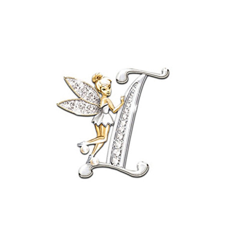 Women's Fashion 26 English Letter Brooch - Broochs- Brooch - Broochs -