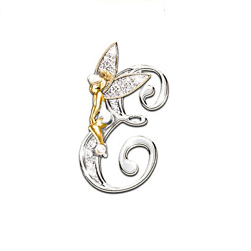 Women's Fashion 26 English Letter Brooch - Broochs- Brooch - Broochs -