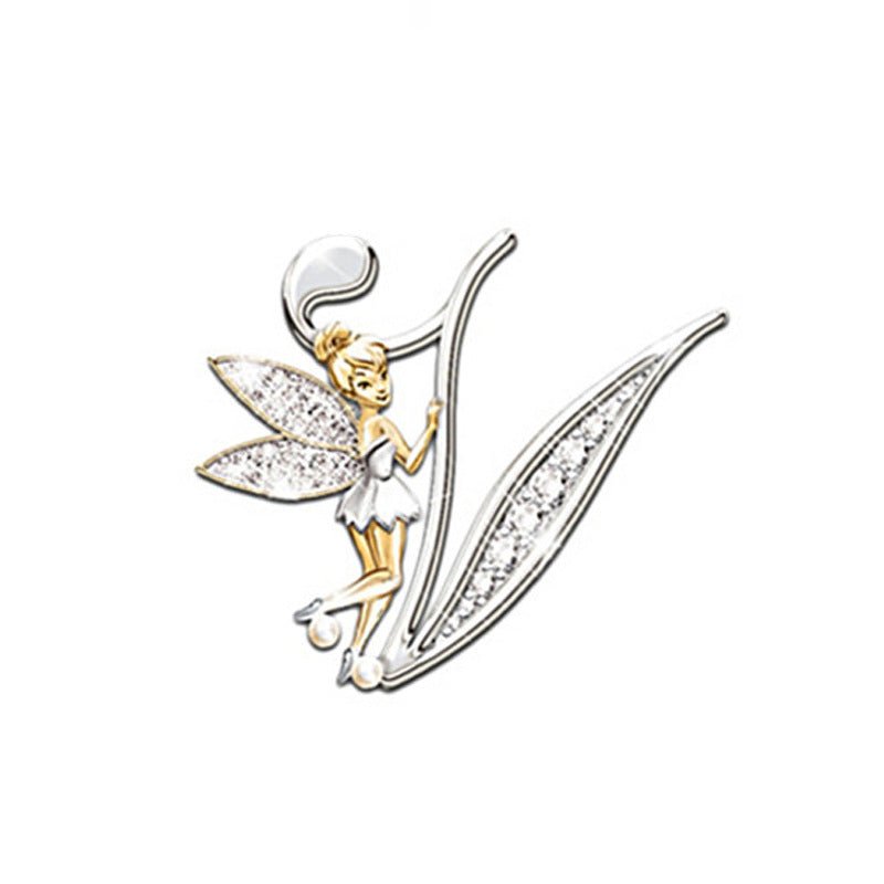 Women's Fashion 26 English Letter Brooch - Broochs- Brooch - Broochs -